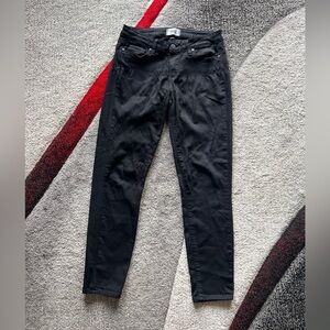 Paige Black Verdugo Crop Jeans